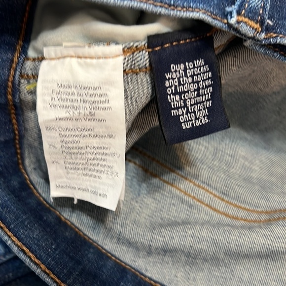 Madewell 9" High-Rise Skinny Medium Wash Raw Hem Sz 27 Tall - Picture 7 of 9